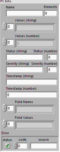 PV Info Control