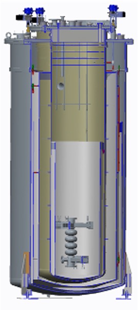 LVTS_Cryostat - enlarged view