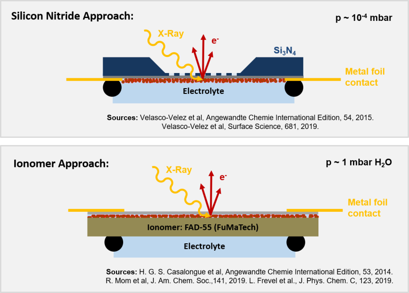 micro flow cell membranes - enlarged view