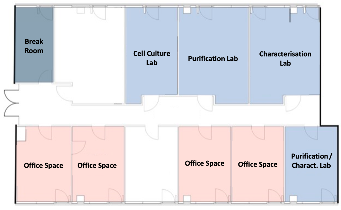 Floor Plan Volmerstr - enlarged view