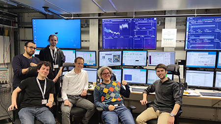 Beamtime at EuXFEL April 2023