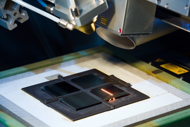 Laserkristallisation Probe - vergrerte Ansicht