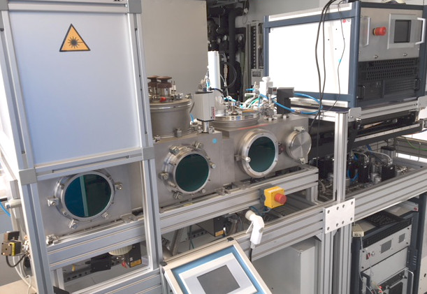 Laserkristallisation Vakuum - vergrerte Ansicht