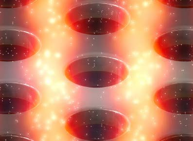 Feldmode an einem photonischen Kristall mit Quantenpunkten