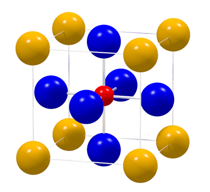 Perovskite aristotype structure