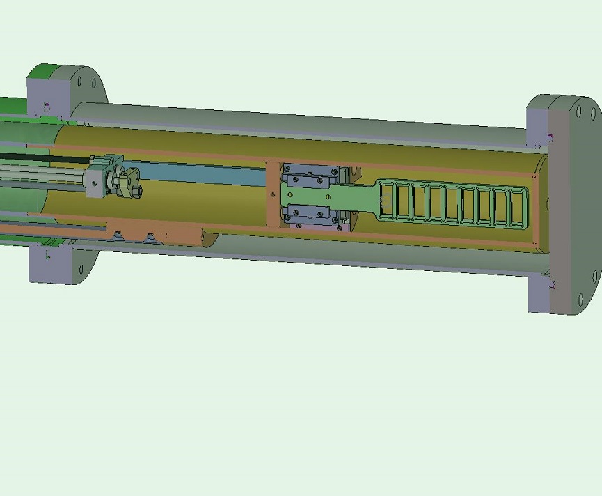 PINK sample chamber - enlarged view