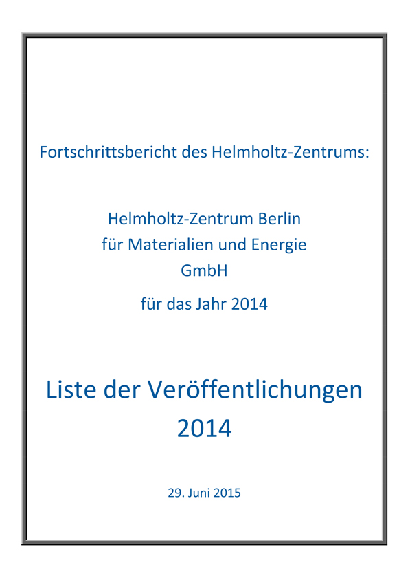 PDF: Literaturliste Zentrenfortschrittsbericht 2014