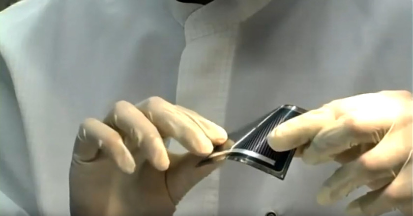 Flexible solar cell