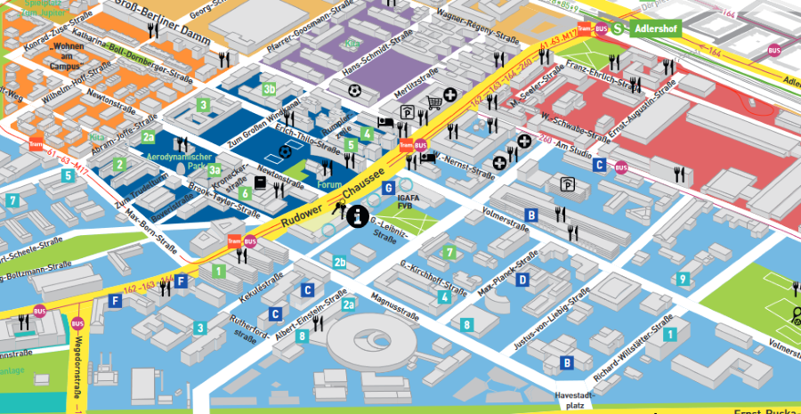 Map Technolog Park Adlershof
