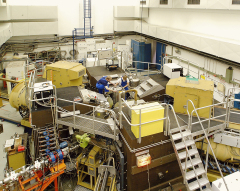Cyclotron - proton accelerator for eye tumour therapy and radiation hardening tests