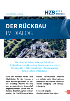 Aktionsflyer BER II Rckbau