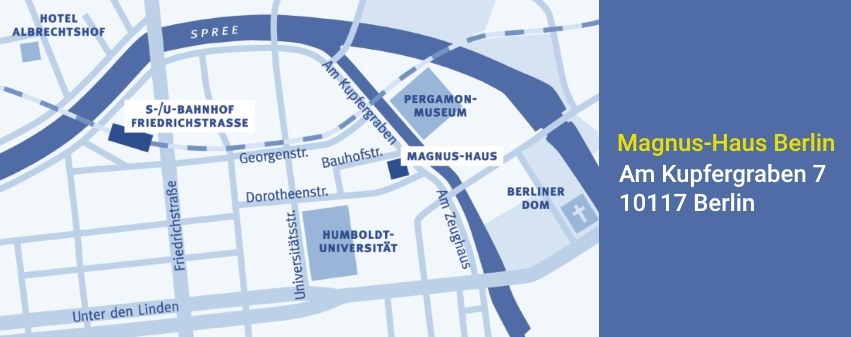 How to get to Magnus Haus Berlin
