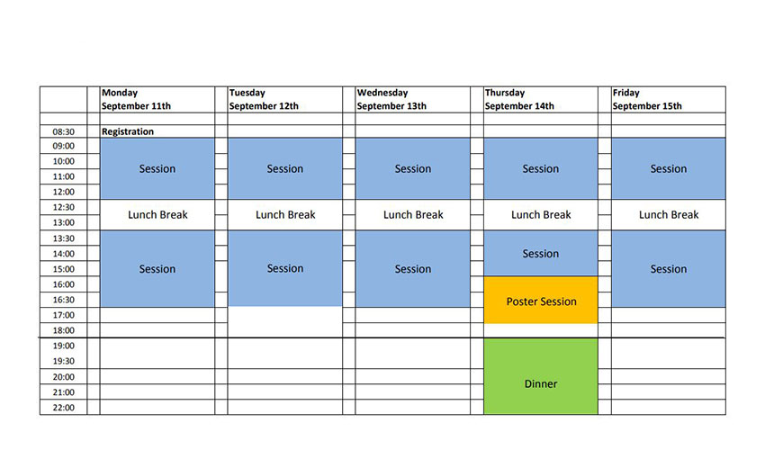 Draft Schedule SXR2023