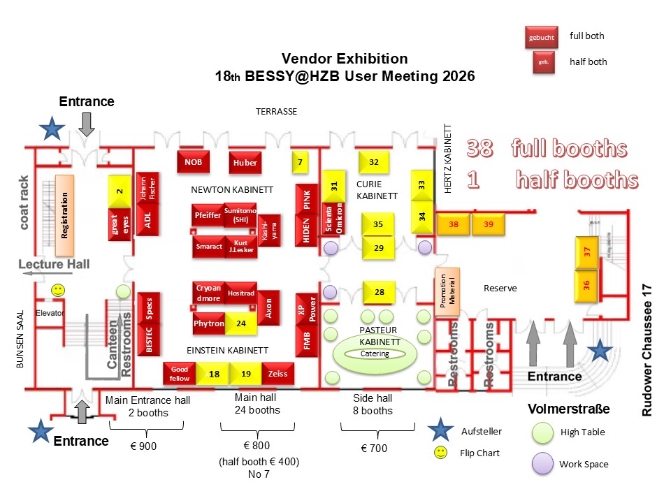Floor Plan WISTA 2026 - enlarged view