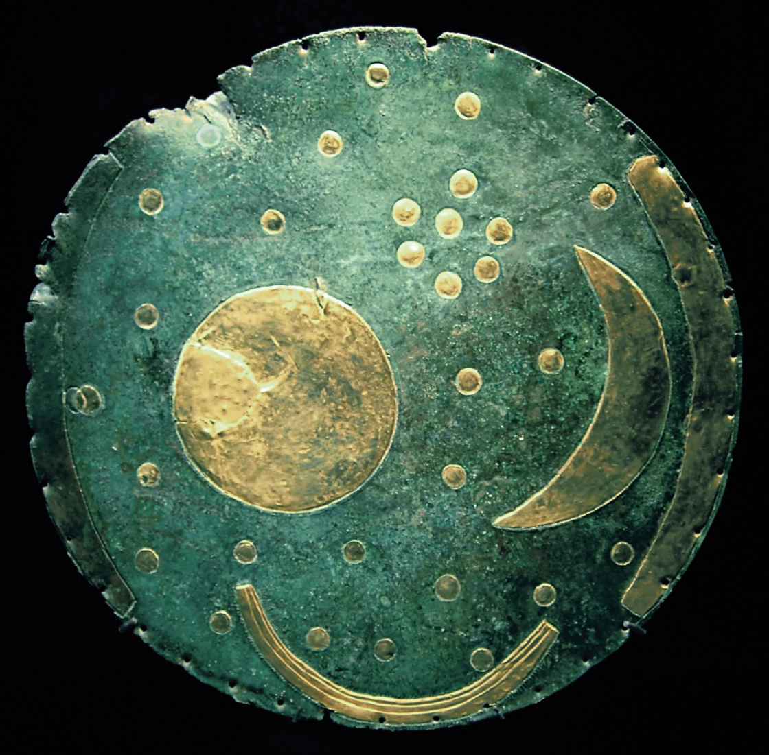 Fig.: Die Himmelsscheibe von Nebra - enlarged view