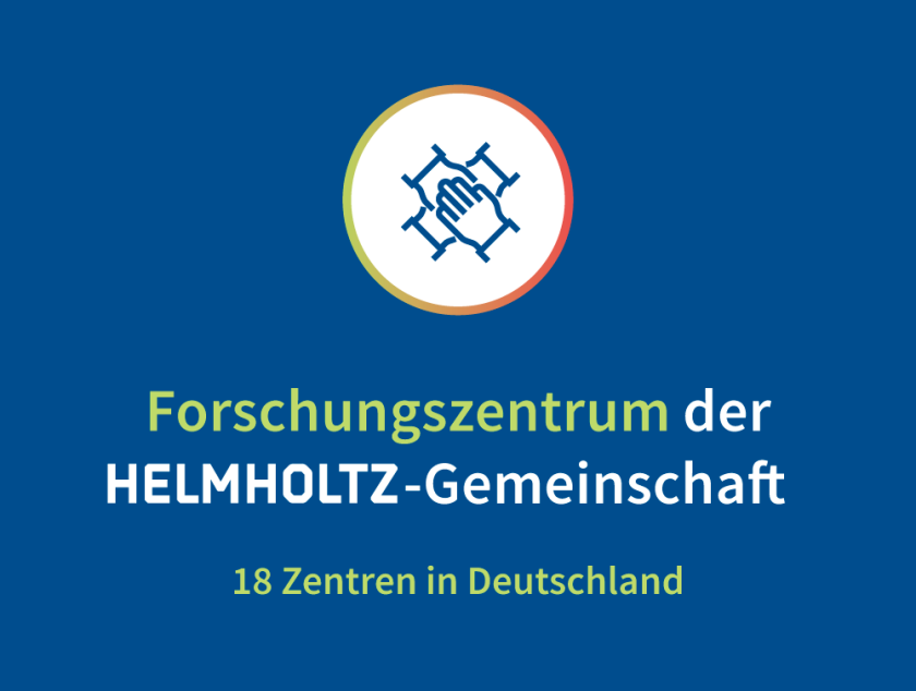 Das HZB ist teil der HELMHOLTZ-Gemeinschaft, 18 Zentren in Deutschland