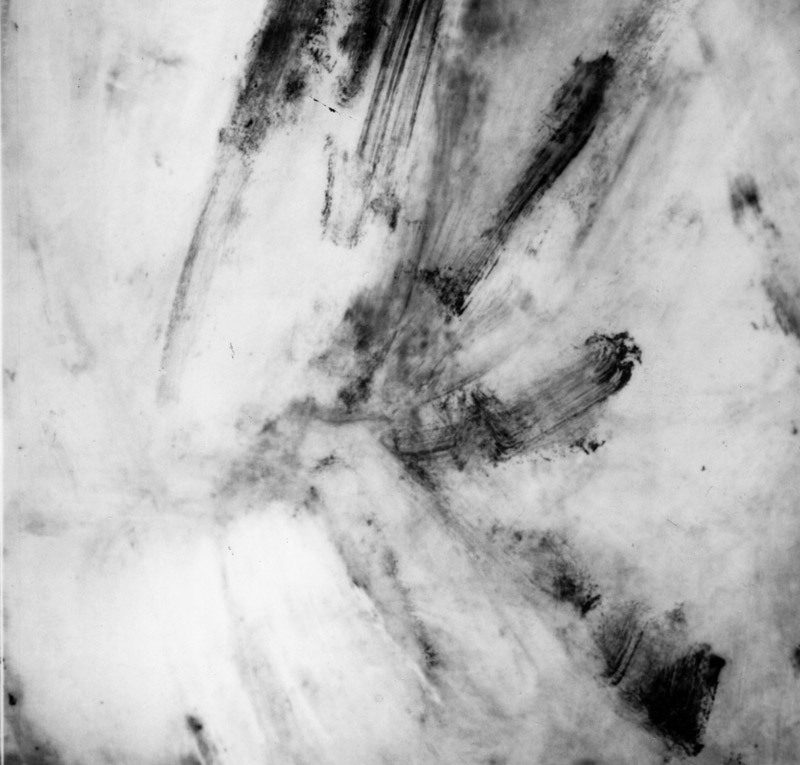 Rembrandt Hendrickje Stoffels, Neutronenautoradiographie (Detail) - vergrerte Ansicht