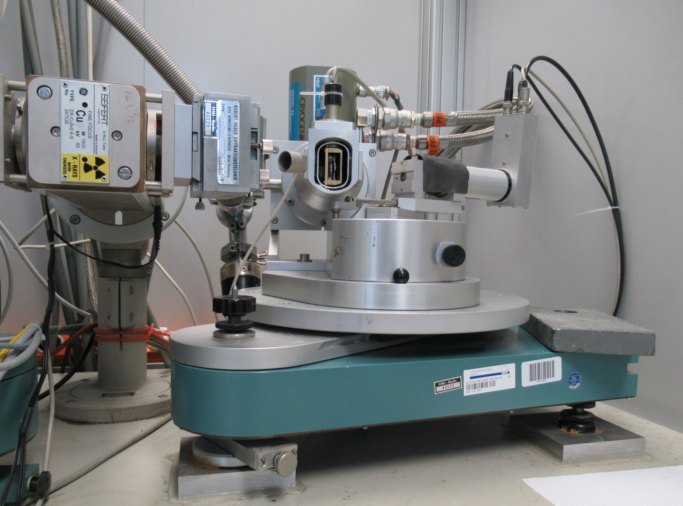 Guinier diffractometer