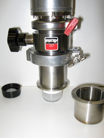 Salt solution adapter for RUBOTHERM balance