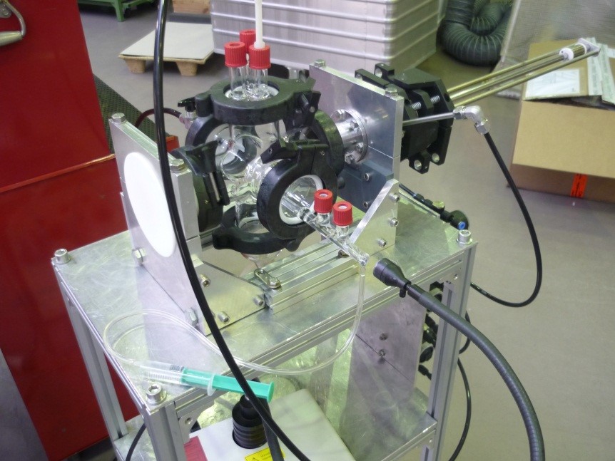 Figure 2. Electrochemistry cell.