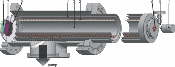 Design of the TOF electron spectrometer