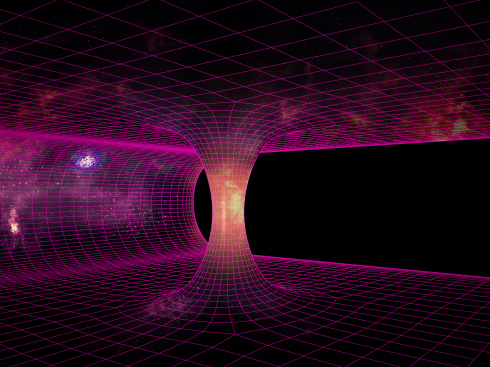 Quantenkomplexitt wchst linear fr exponentiell lange Zeiten