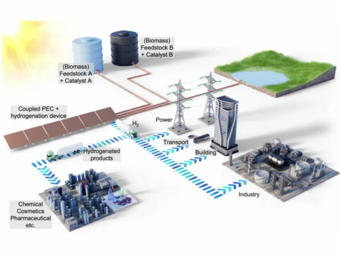 Grner Wasserstoff: Ko-Produktion von wertvollen Chemikalien steigert die Wirtschaftlichkeit