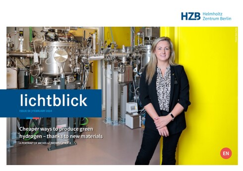 New HZB magazine lichtblick is out