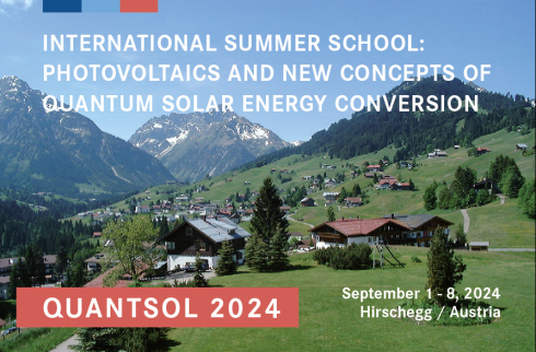 Quantsol Summer School 2024 - Call for Application