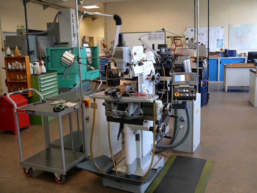 Blick in die Ausbildungswerkstatt.