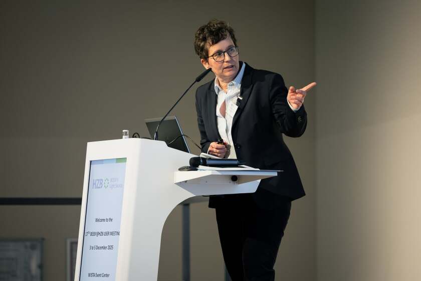 Franziska Emmerling (BAM), Vorsitzende des Freundeskreis Helmholtz-Zentrum Berlin e.V.