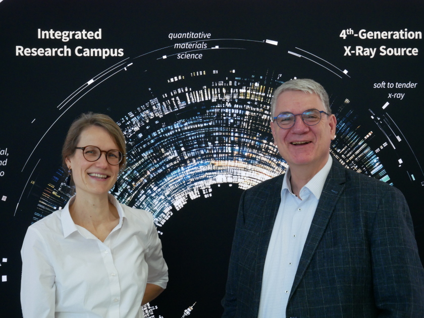 Renske van der Veen und Andreas Jankowiak take over the scientific and technical projectlead of BESSY III light source.&nbsp;