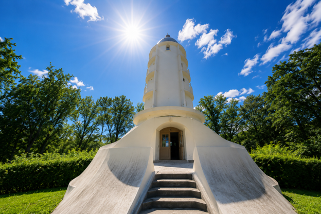 Einstein Tower in Albert-Einstein Park, Potsdam.