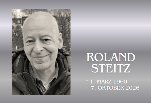 In memory of our colleague Dr Roland Steitz