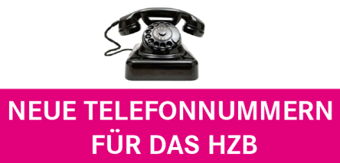 Neue Telefonnummern fr das HZB!