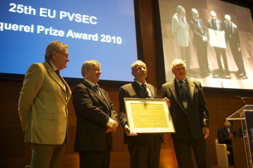 Award ceremony in Valencia
