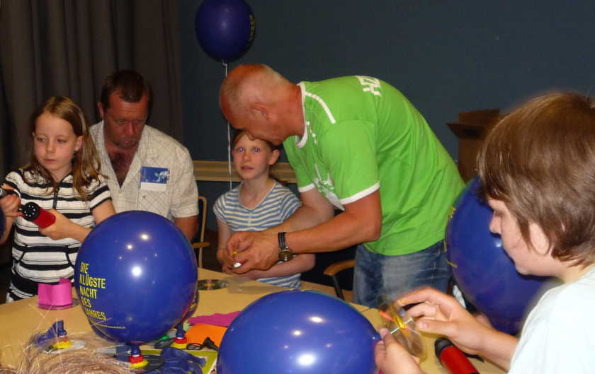 Das Schlerlabor ffnet regelmig zur Langen Nacht <br>der Wissenschaften (hier Foto aus 2010)