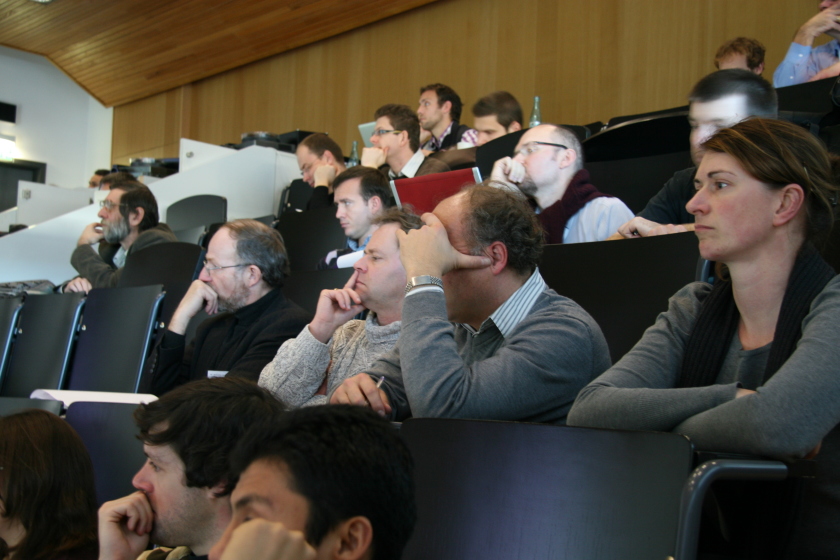 Teilnehmer des Terahertz-Workshops