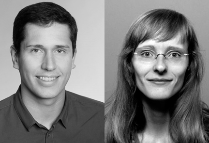 Im Helmholtz-Postdoc-Programm erfolgreich: Dr. Daniel Schick und Dr. Katja Hflich. 