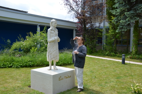ffentliche Einweihung des Lise-Meitner-Denkmal am 13. Juni zur Langen Nacht der Wissenschaften 