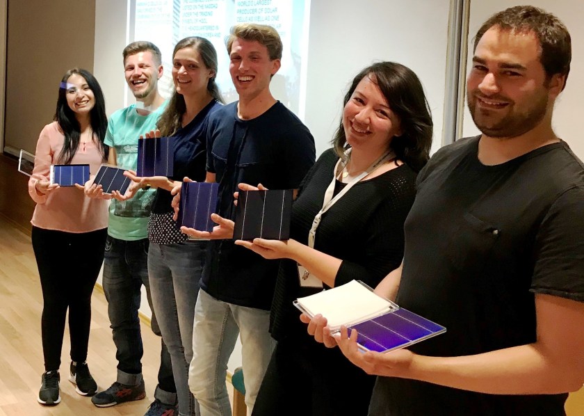 Alejandra Villanueva Tovar, Pavlo Perkhun, Erin Looney, Tom Veeken, Gizem Birant, Harald Reinhold (from left) have been awarded with an HQCQ 2018. 