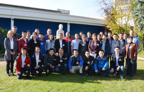 Wissenschaftliche Delegation aus China zu Besuch am HZB