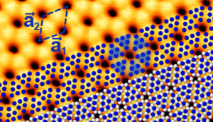 Blue phosphorus - mapped and measured for the first time