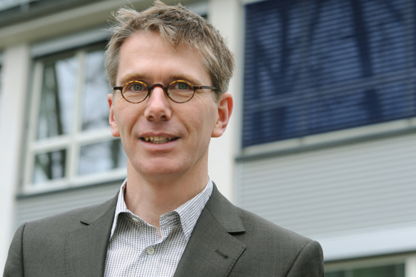 Hat seinen Ruf angenommen: Der PVcomB-Leiter Rutger <br />Schlatmann wird Professor f&uuml;r "Solarzellen-Technologie" <br />an der Hochschule f&uuml;r Wirtschaft und Technik