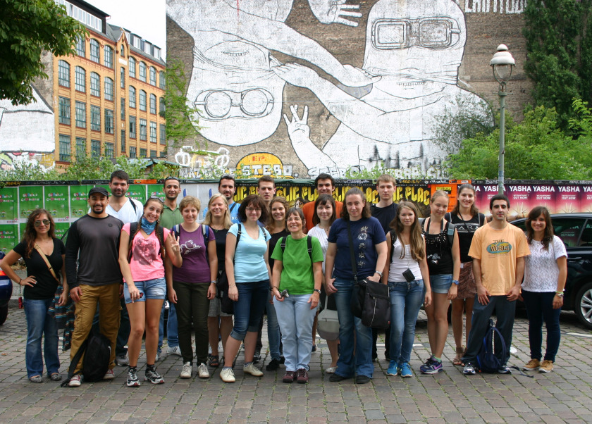 Die Sommerstudenten vom HZB auf Erkundungstour durch Berlin