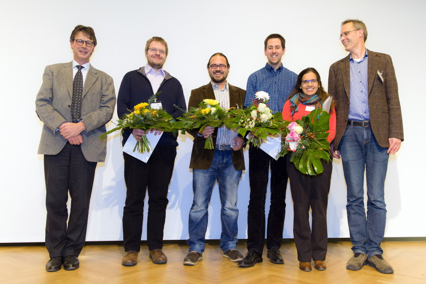 Das OMNY Team von der PSI/Swiss Light Source erhielt den Innovationspreis f&uuml;r  Synchrotronstrahlung. 