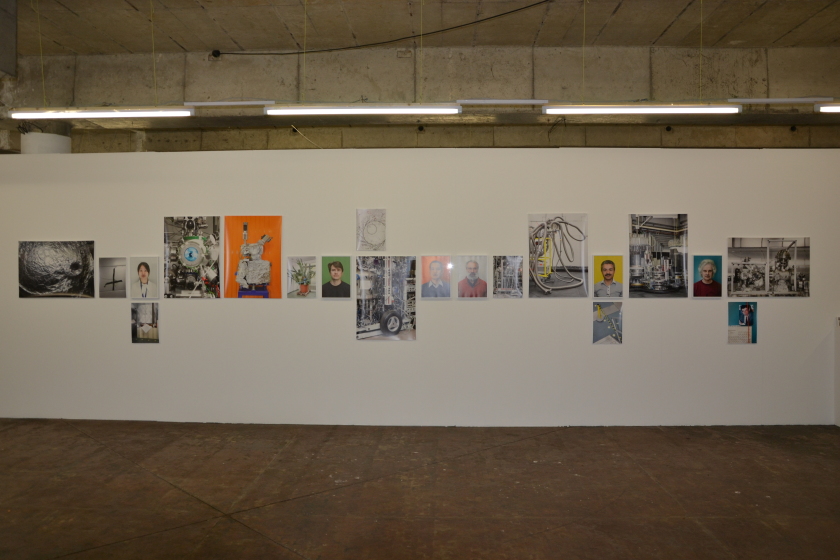 Ausstellung der Bilder von Kevin Fuchs ab 29. Januar im BESSY-II-Geb&auml;ude, hier eine Aufnahme von der Ausstellung im SEZ Berlin.
