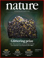 Die aktuelle Ausgabe der "Nature" vom 22. Januar zeigt den Meteoriten auf dem Titel.