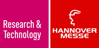 Logo der Teilausstellung "Research &amp; Technology"