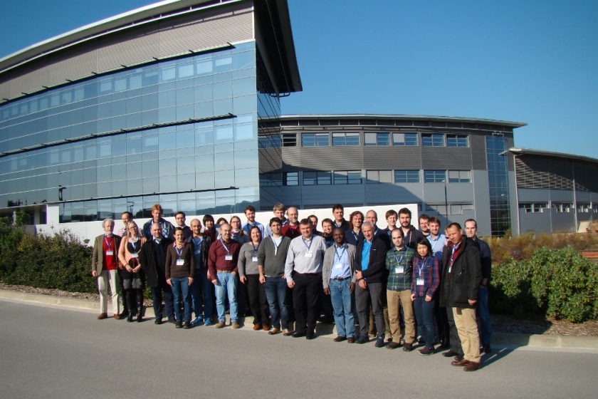 Regelm&auml;&szlig;ig gibt es einen Austausch der verantwortlichen Wissenschaftlerinnen und Wissenschafter aus verschiedenen Synchrotronen, um mit MXcuBE ein nutzerfreundliches System zu entwickeln.</p>
<p>Hier: Treffen vom 1. bis 2. Dezember 2015 an Alba, Spanien. Foto: <span>Jordi Juanhuix/ALBA</span>